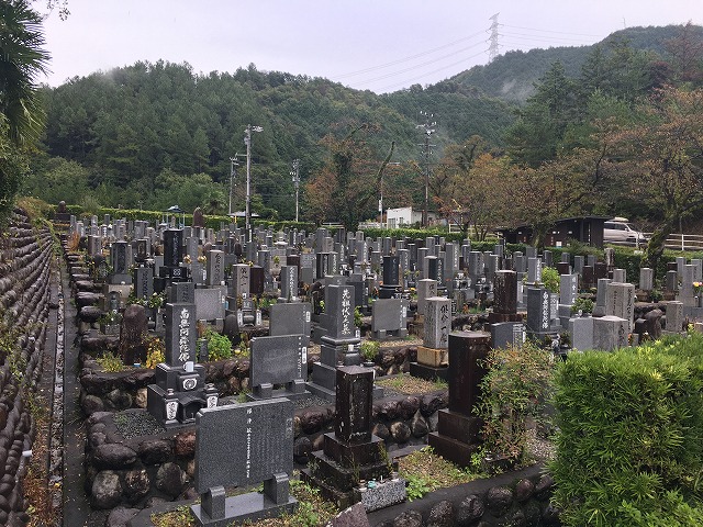 霊園全体風景